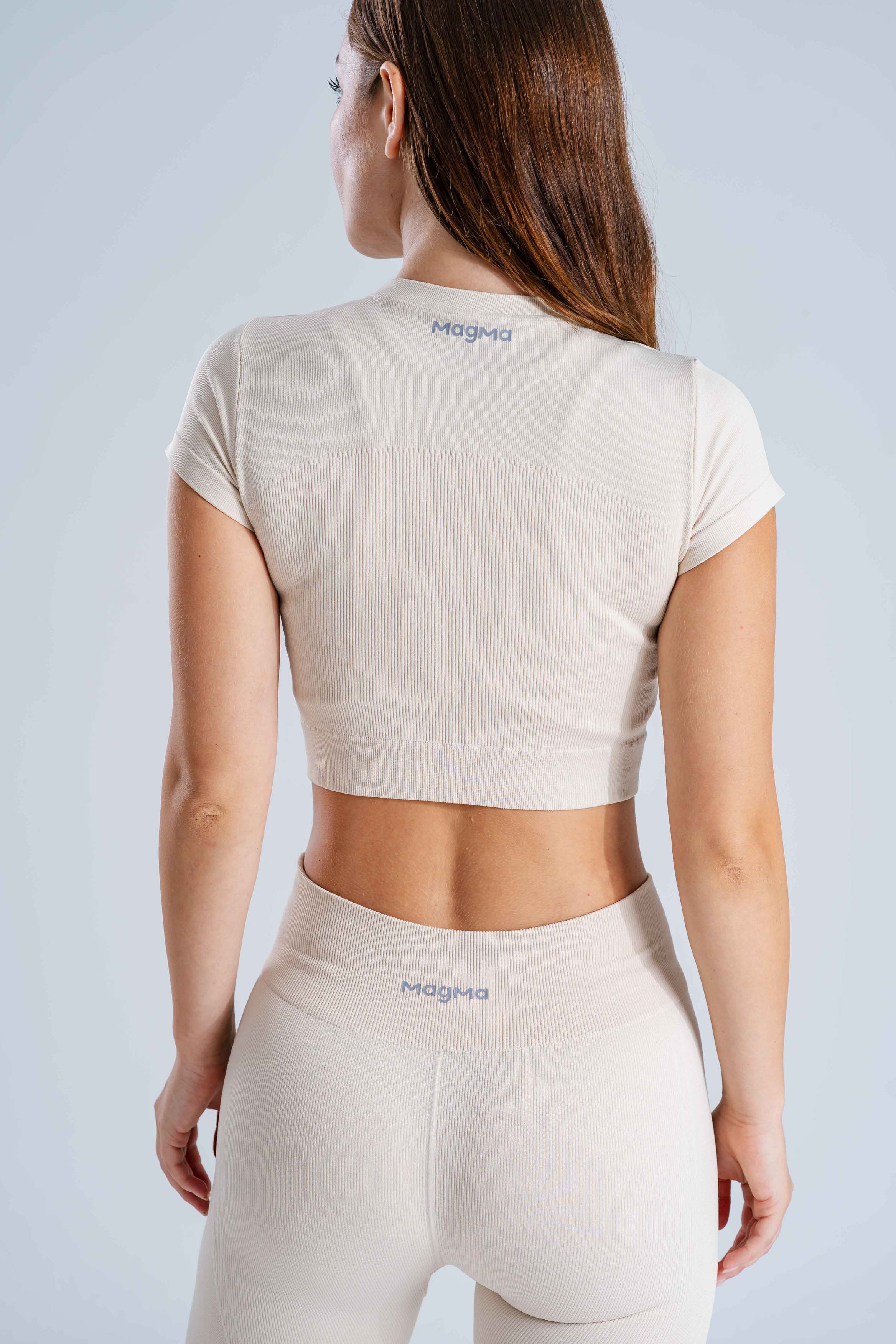 AuraFit Seamless Crop Top