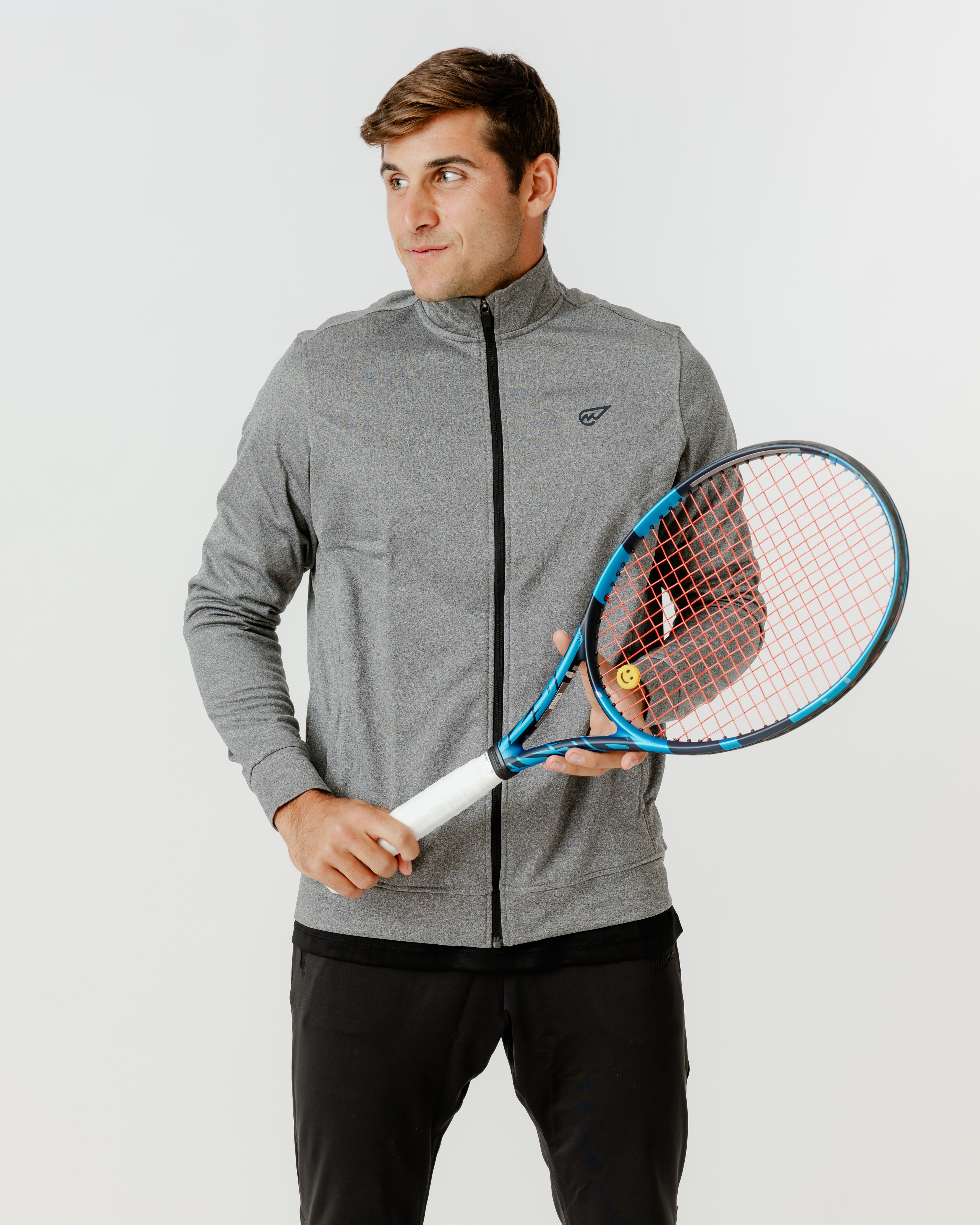 The Classic Zipper Track Top
