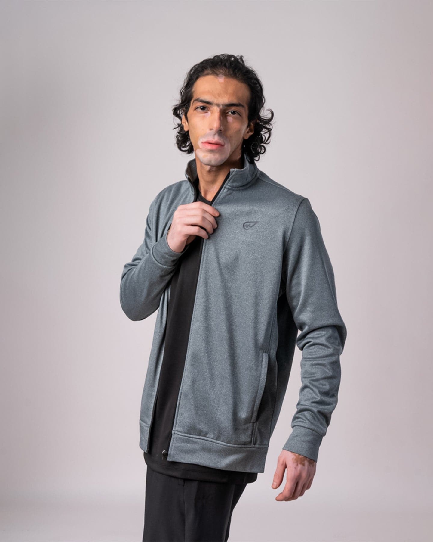 The Classic Zipper Track Top