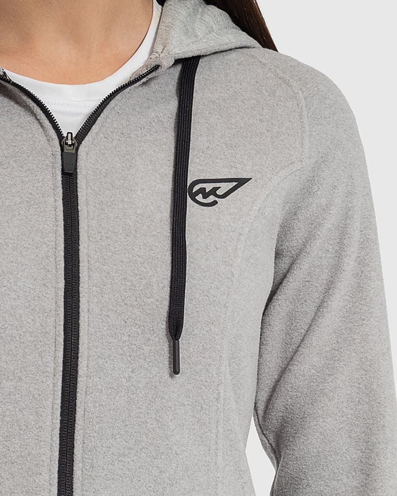 Full-Zip Fleece Hoodie