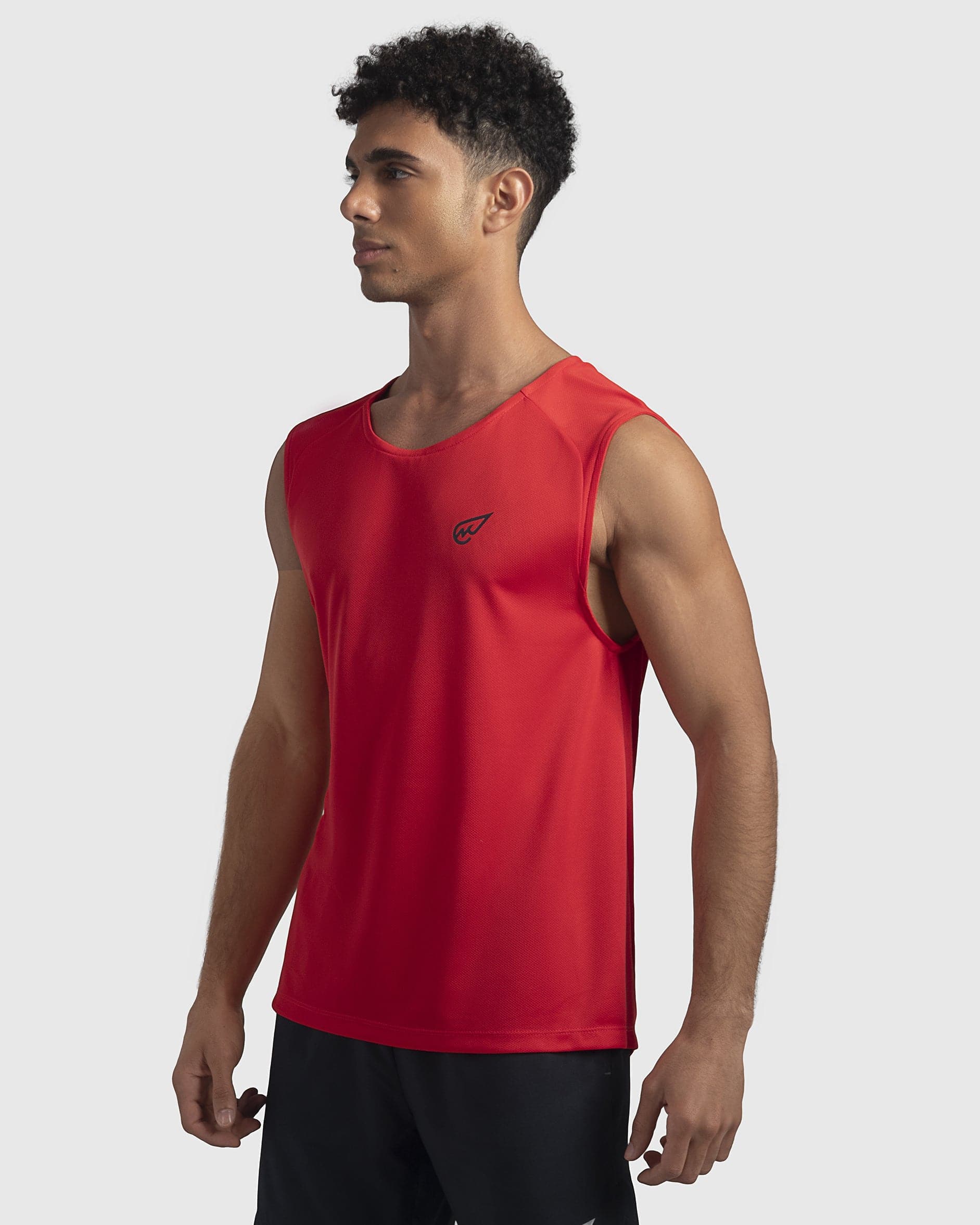 Sleeveless Basic Crew