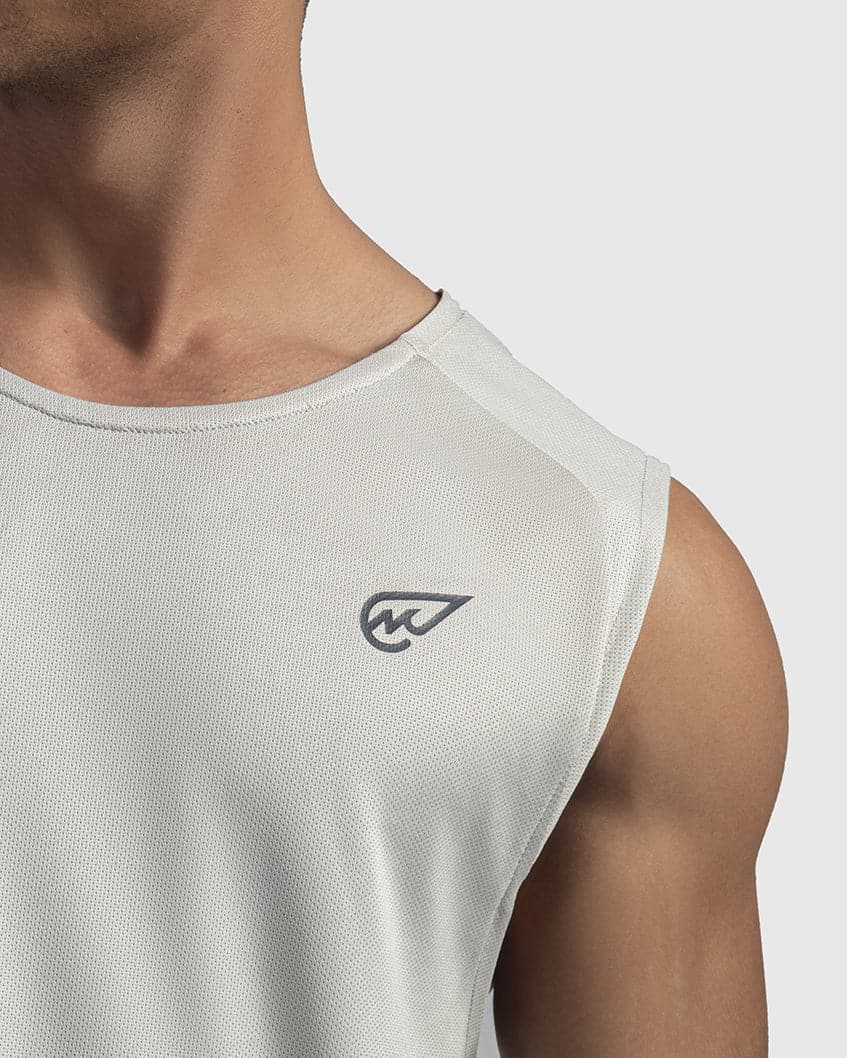 Sleeveless Basic Crew