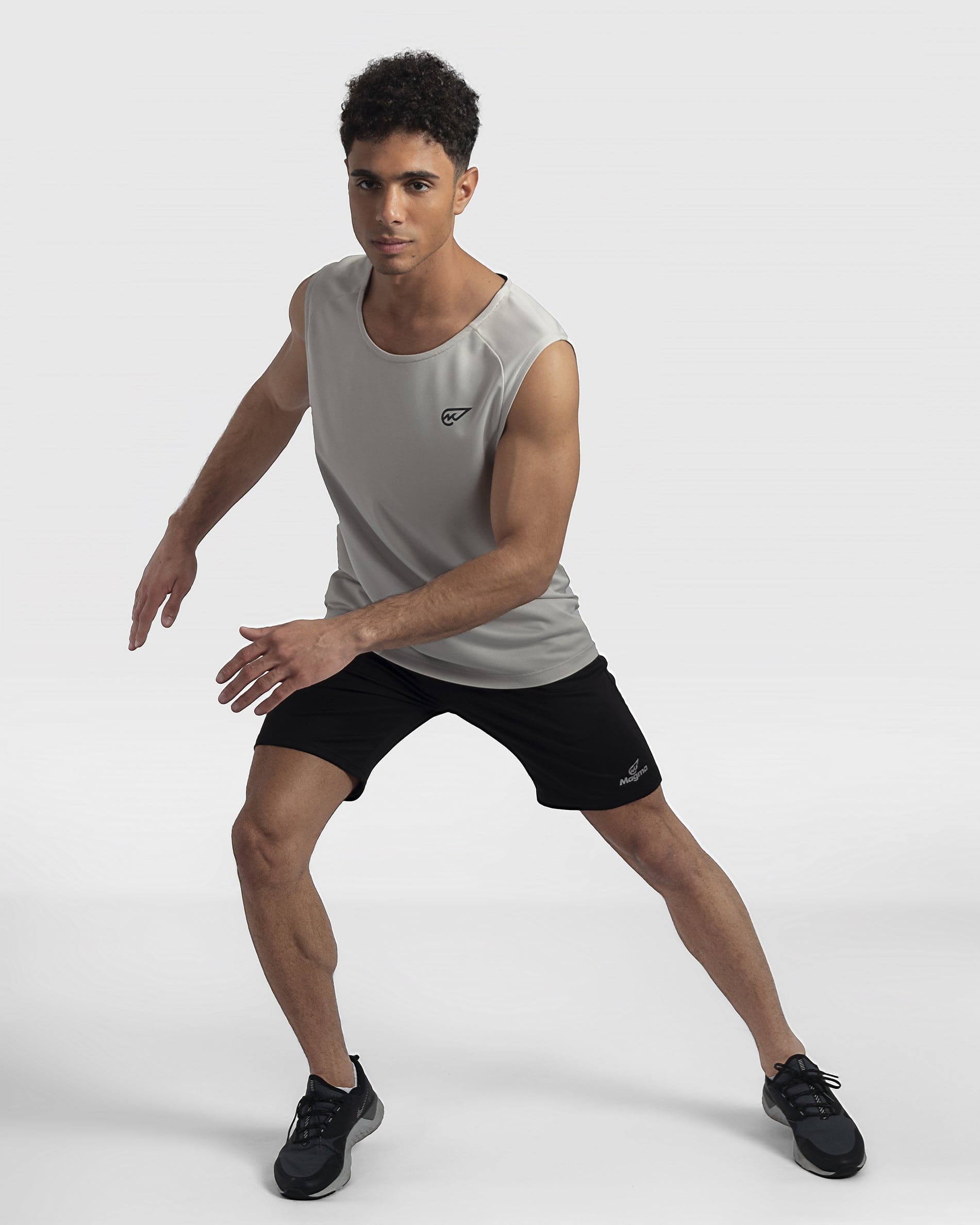 Sleeveless Basic Crew