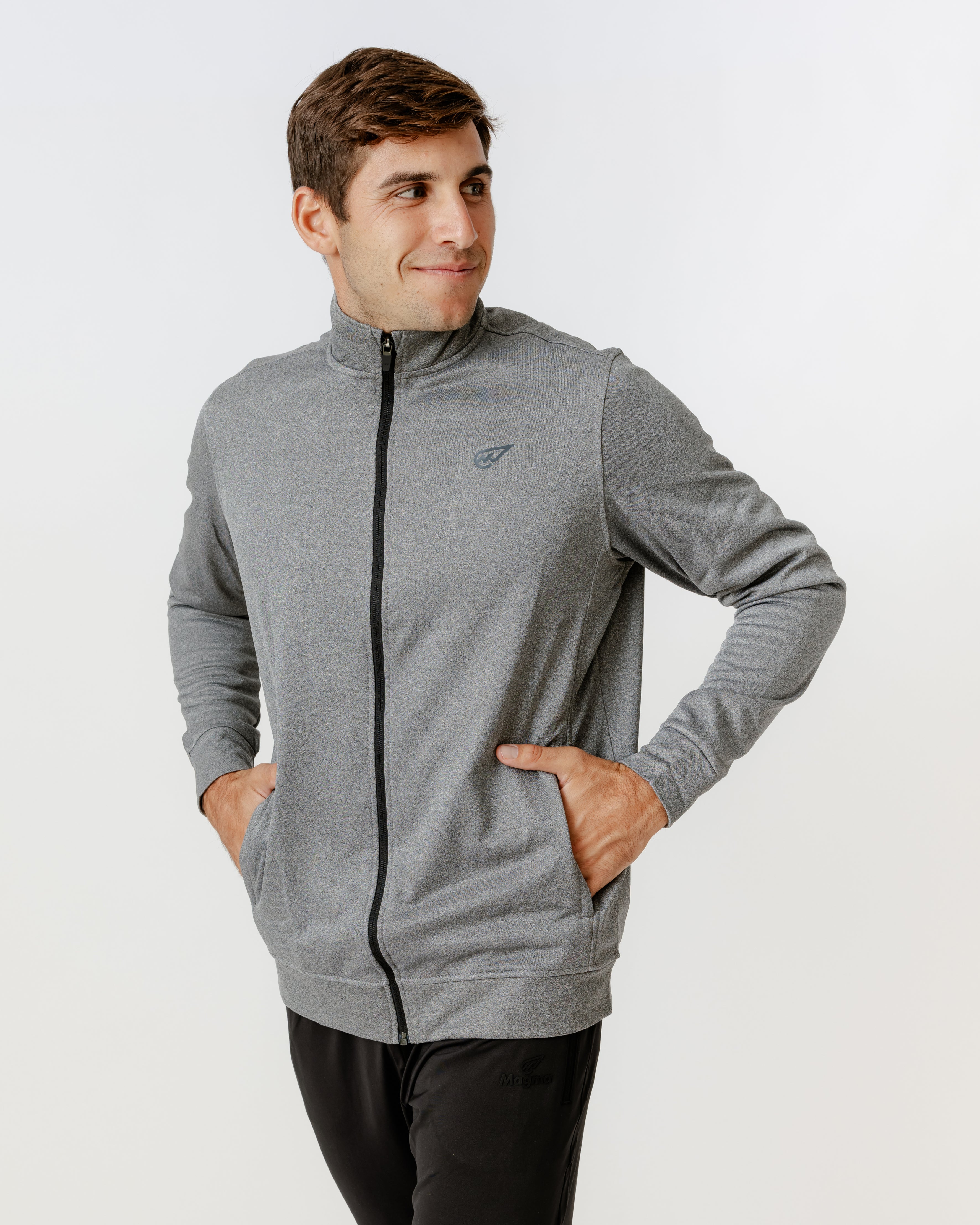 The Classic Zipper Track Top